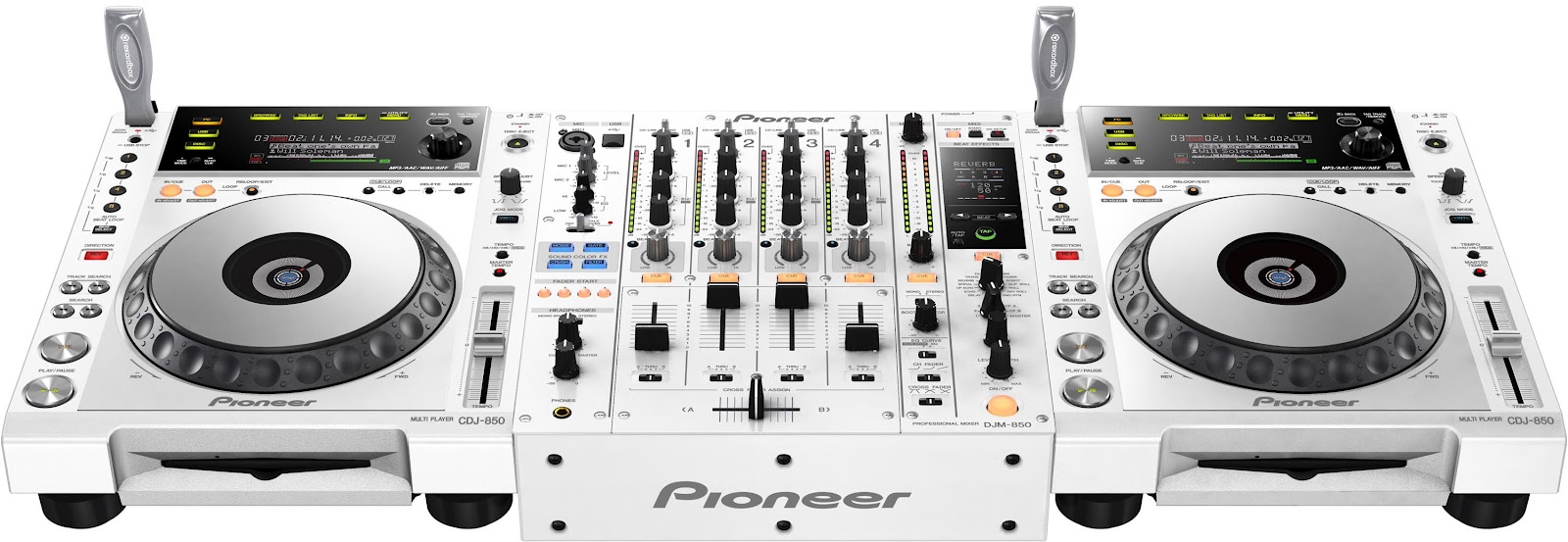 Nuevos CDJ-850W y DJM-850W de Pioneer |